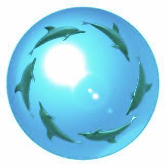 Dolphin Circle Logo - Circle of the Dolphins