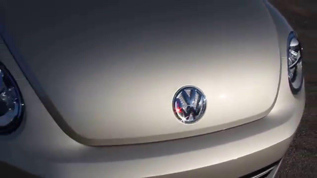VW Bug Logo - Em-BLING VW Beetle Bug, Front and Back emblems - YouTube