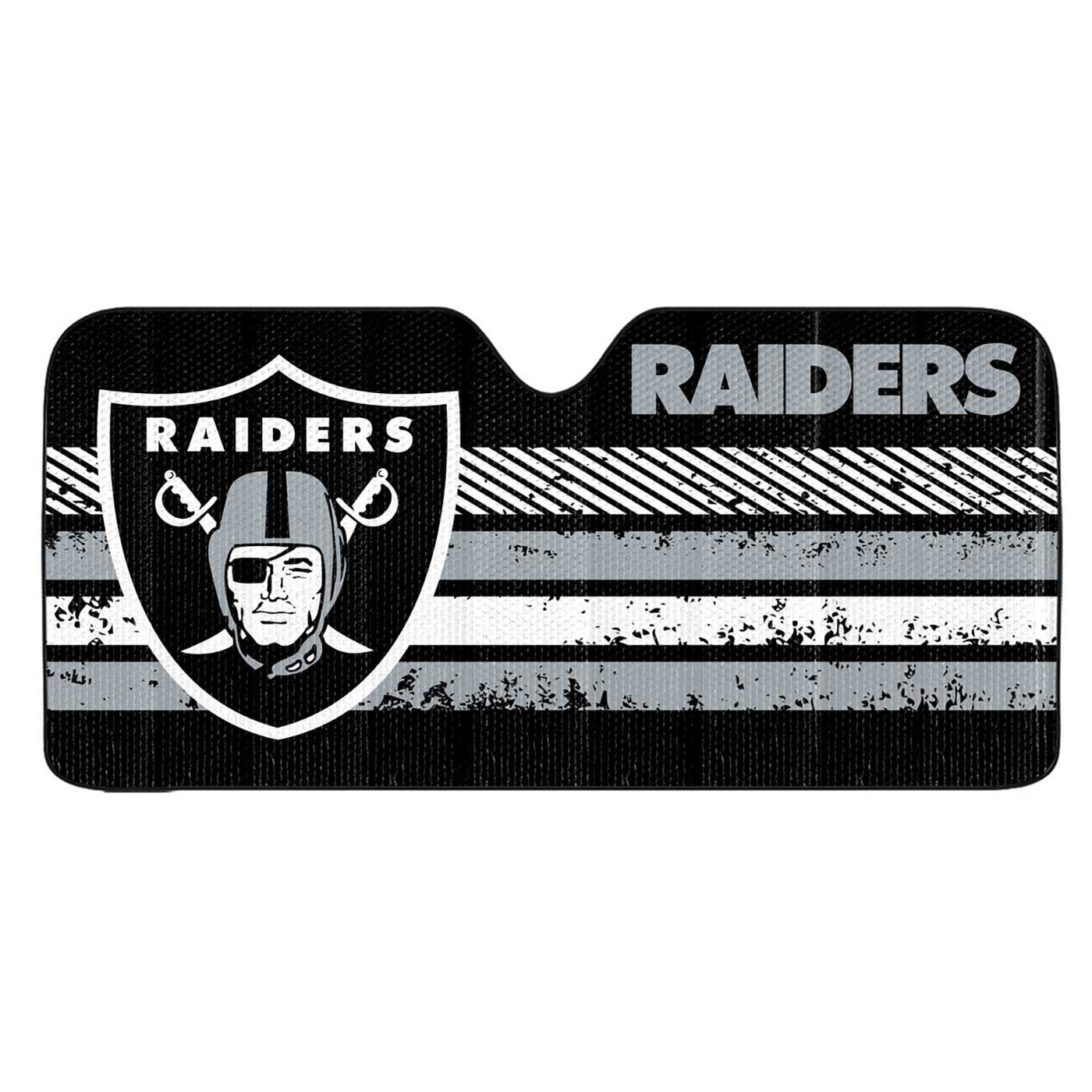 Raiders Logo - Raiders Logo Auto Sun Shade