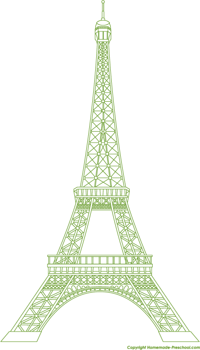 Eiffel Tower Logo - Free Eiffel Tower Clipart