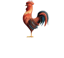 Rooster with Heart Logo - Rooster Hill Vineyards. PennYan, NY