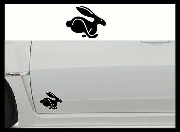 Volkswagen Rabbit Logo - VOLKSWAGEN RABBIT CAR BODY DECALS