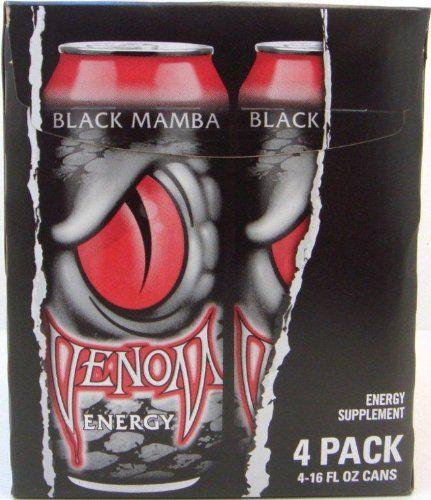 Venom Energy Drink Logo - Amazon.com : Venom Energy Drink - Black Mamba (16 ounce can) 24 pack ...