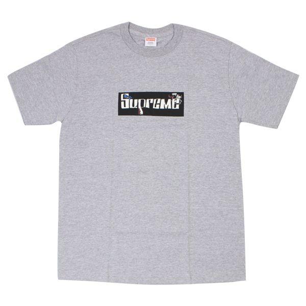 Cool Box Logo - stay246: SUPREME (shupurimu) * Joe Cool 07SS BOX logo T shirt grey