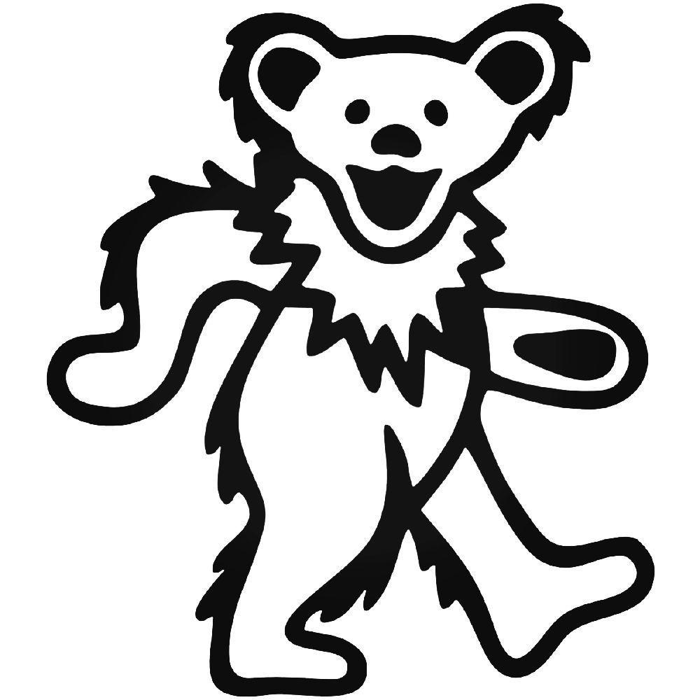 Grateful Dead Bear Logo - Grateful Dead Bear 1964 Sticker