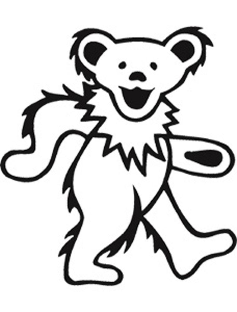 Grateful Dead Bear Logo - dancing bears grateful dead clip art. the grateful dead Colouring