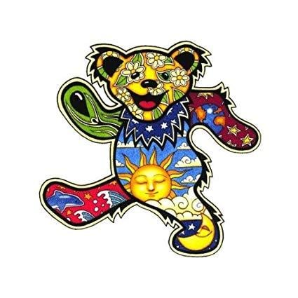 Grateful Dead Bear Logo - Amazon.com: Dan Morris - Grateful Dead Dancing Bear - Sticker ...