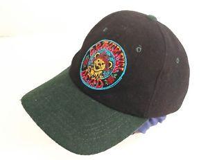 Grateful Dead Bear Logo - Vintage 80's Grateful Dead Bear Flowers Concert Tour Snapback Hat | eBay