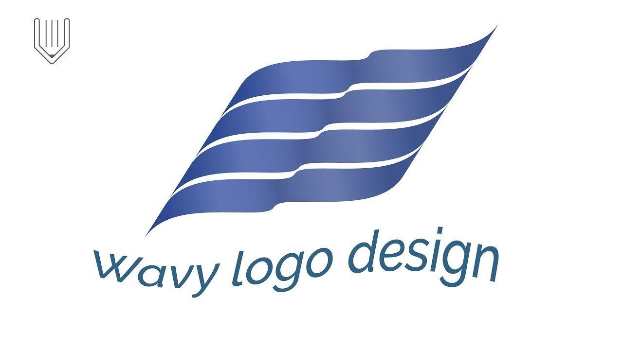 Wavy Logo - How to create wavy logo design in Adobe Illustrator - YouTube