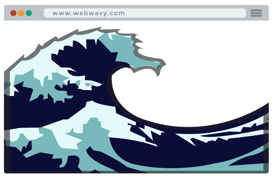 Wavy Logo - WebWavy.com | Cool web design is what we do