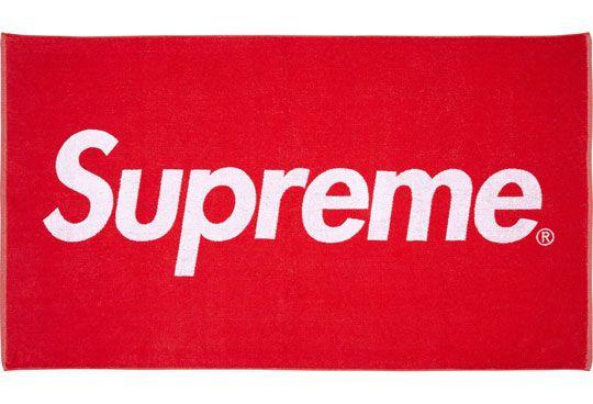Supreme Original Logo - Supreme Beach Towel | Highsnobiety