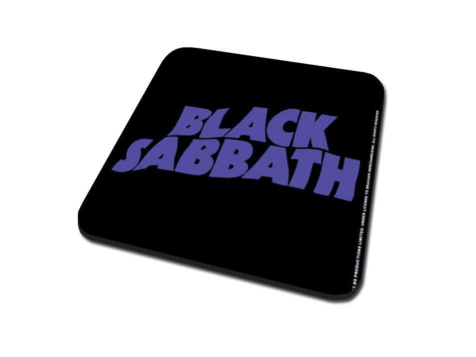 Wavy Logo - Coaster Black Sabbath - Wavy Logo | Sold at EuroPosters