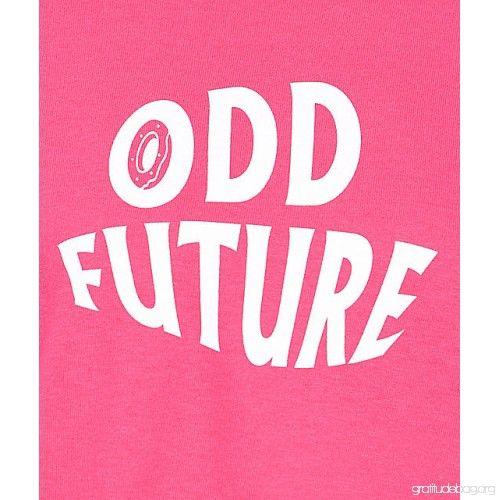 Wavy Logo - Odd Future Wavy Logo Hot Pink T-Shirt LdV0WOGz