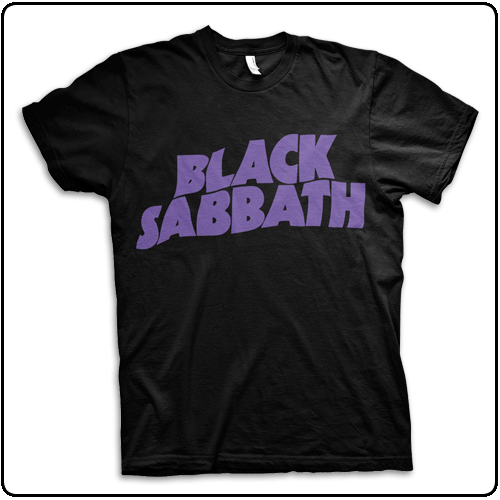 Wavy Logo - Planet Rock | Wavy Logo Vintage (Black) | Black Sabbath