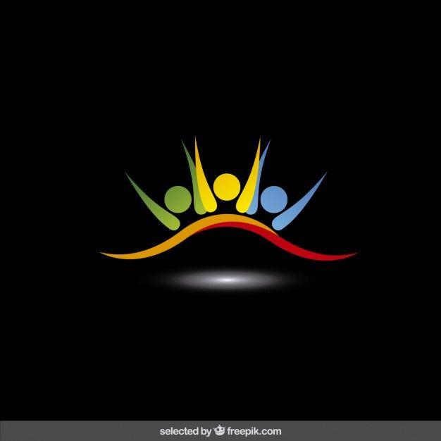 Wavy Logo - Abstract wavy logo Vector | Free Download