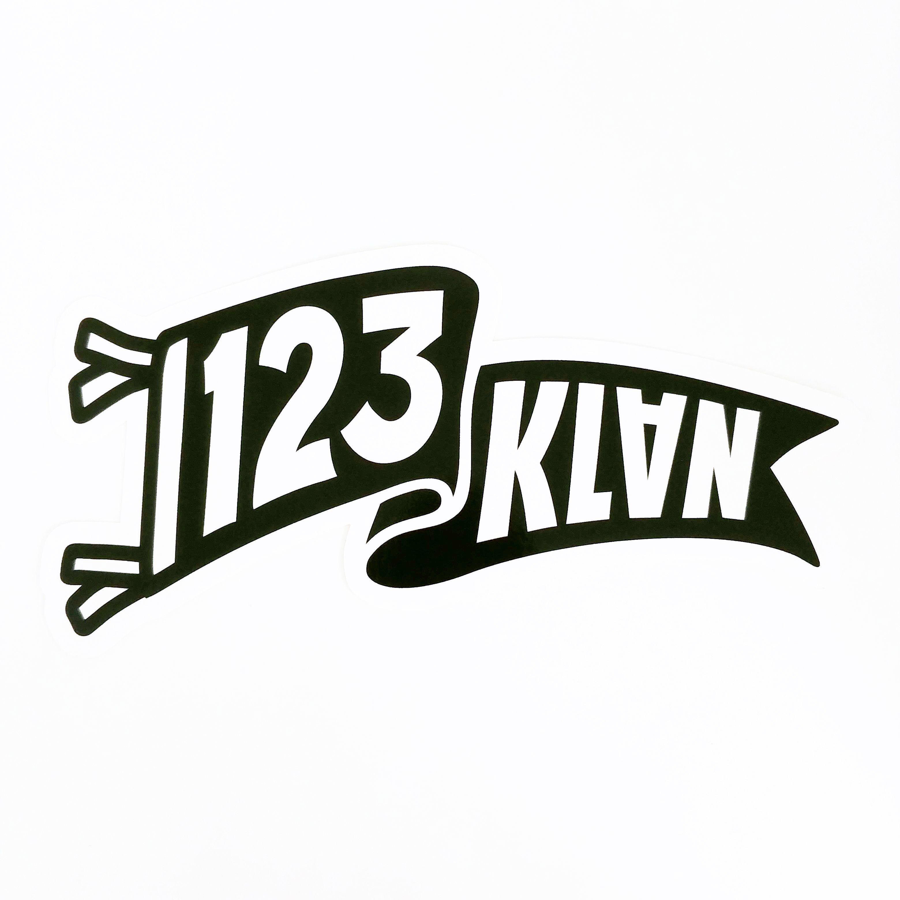Banner Logo - 123Klan banner logo Graffiti Sticker by bandit1sm – 123KLAN