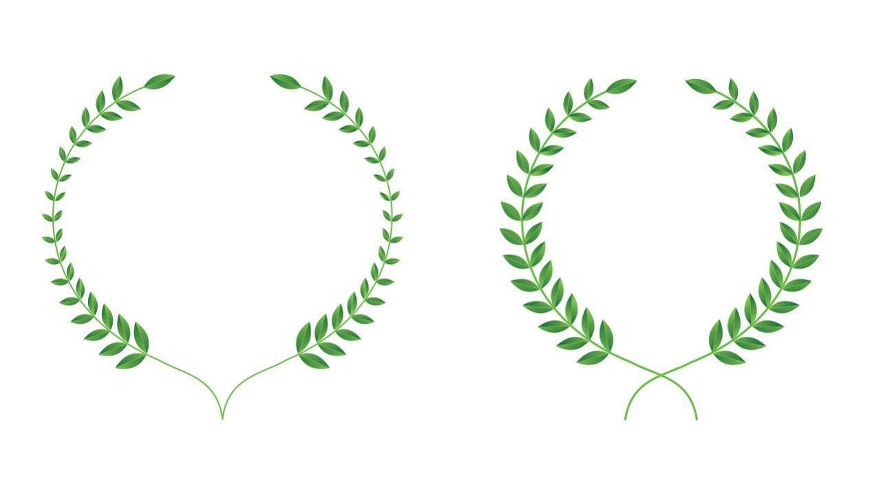 Banner Logo - 3D Leaf Banner Logo - YouTube
