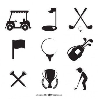 Black and White Golf Logo - Golf Vectors, Photos and PSD files | Free Download