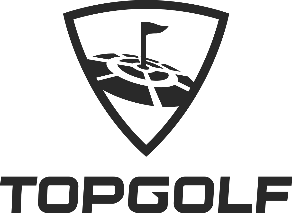 Black and White Golf Logo - Topgolf