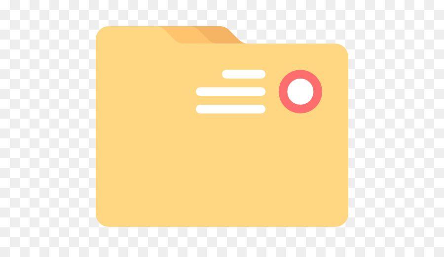 Folder Logo - Logo Scalable Vector Graphics Directory Icon - A yellow folder ...