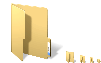 Folder Logo - Icons in Windows Vista