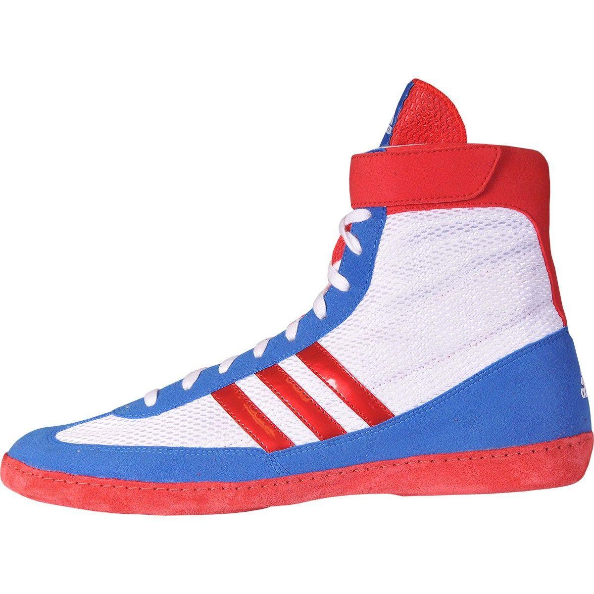 Red and Blue Wrestling Logo - Adidas Combat Speed 4 Red/White/Blue Wrestling Sho - Martial Art ...