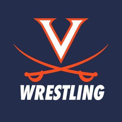 Red and Blue Wrestling Logo - Virginia Wrestling
