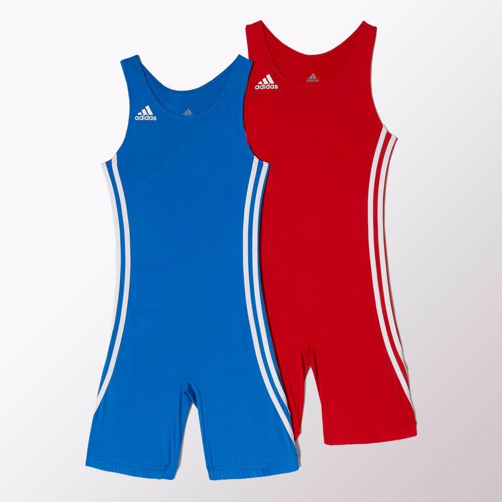 Red and Blue Wrestling Logo - adidas Wrestling Singlets KIDS Ringertrikot KINDER PACK (red+blue ...