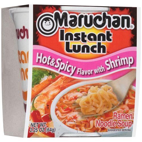 Instant Lunch Maruchan Logo - Maruchan Instant Lunch Hot & Spicy Flavor With Shrimp 2.25OZ