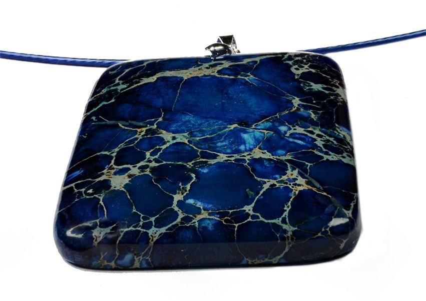 Indigo Blue and Black Logo - SOLD Imperial Snakeskin Jasper in lapis lazuli azure indigo blue ...