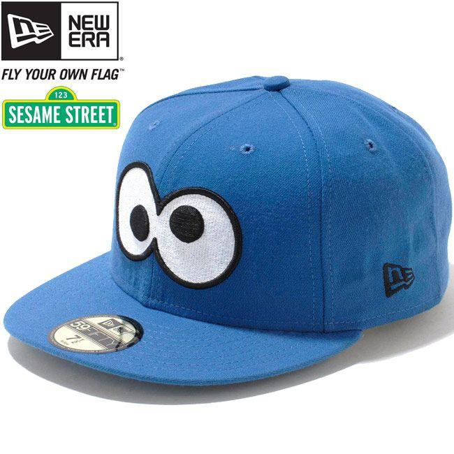 Indigo Blue and Black Logo - cio-inc: Sesame Street x new era 5950 Cap multi-logo cookie monster ...