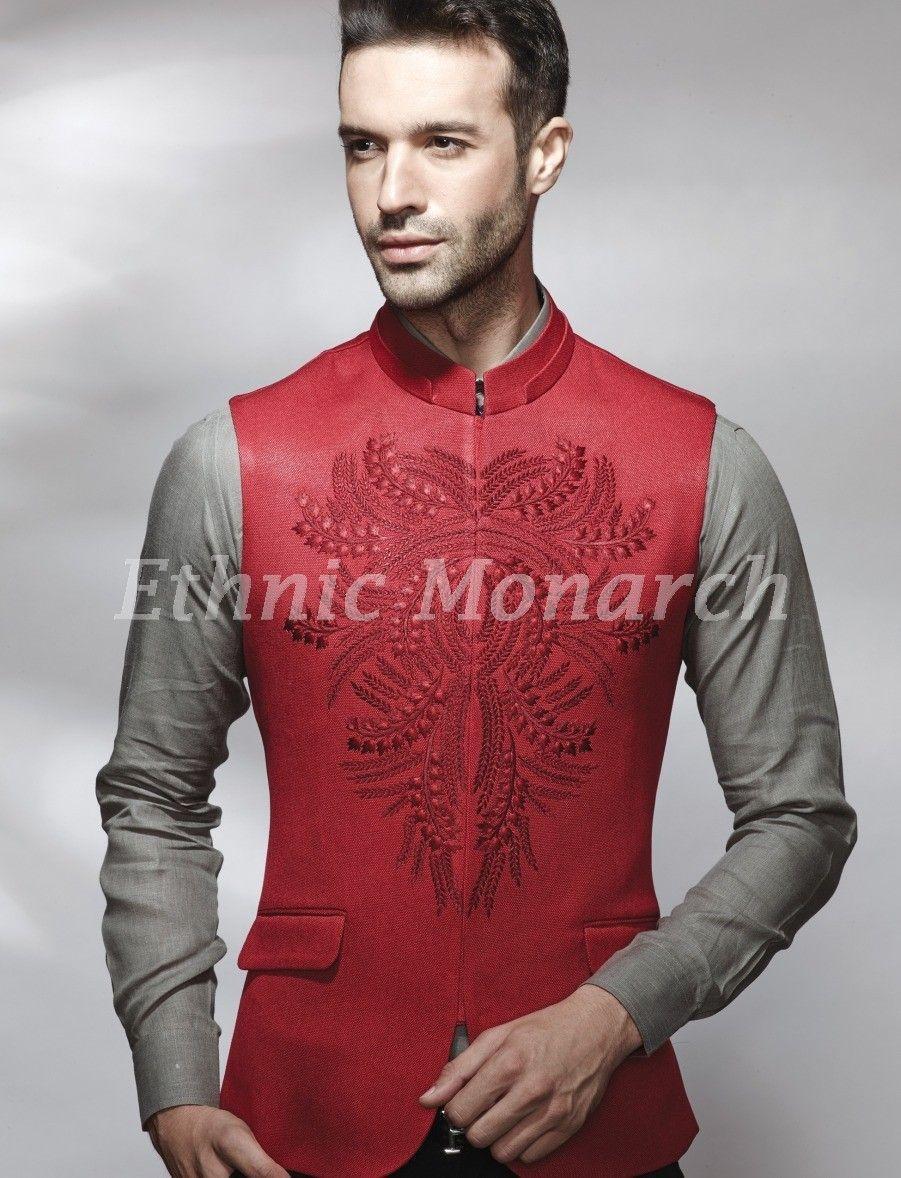 Man in Red Jacket Logo - Designer Red Jacket | Nehru Jackets | Pinterest | Nehru jackets ...
