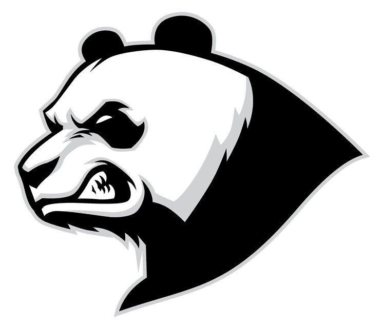 Cartoon Panda Logo - Mad panda bad panda logo sport | haha in 2019 | Pinterest | Panda ...