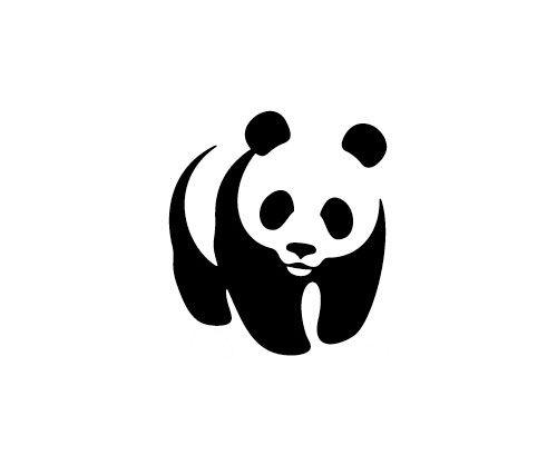Cartoon Panda Logo - WWF logo sketches