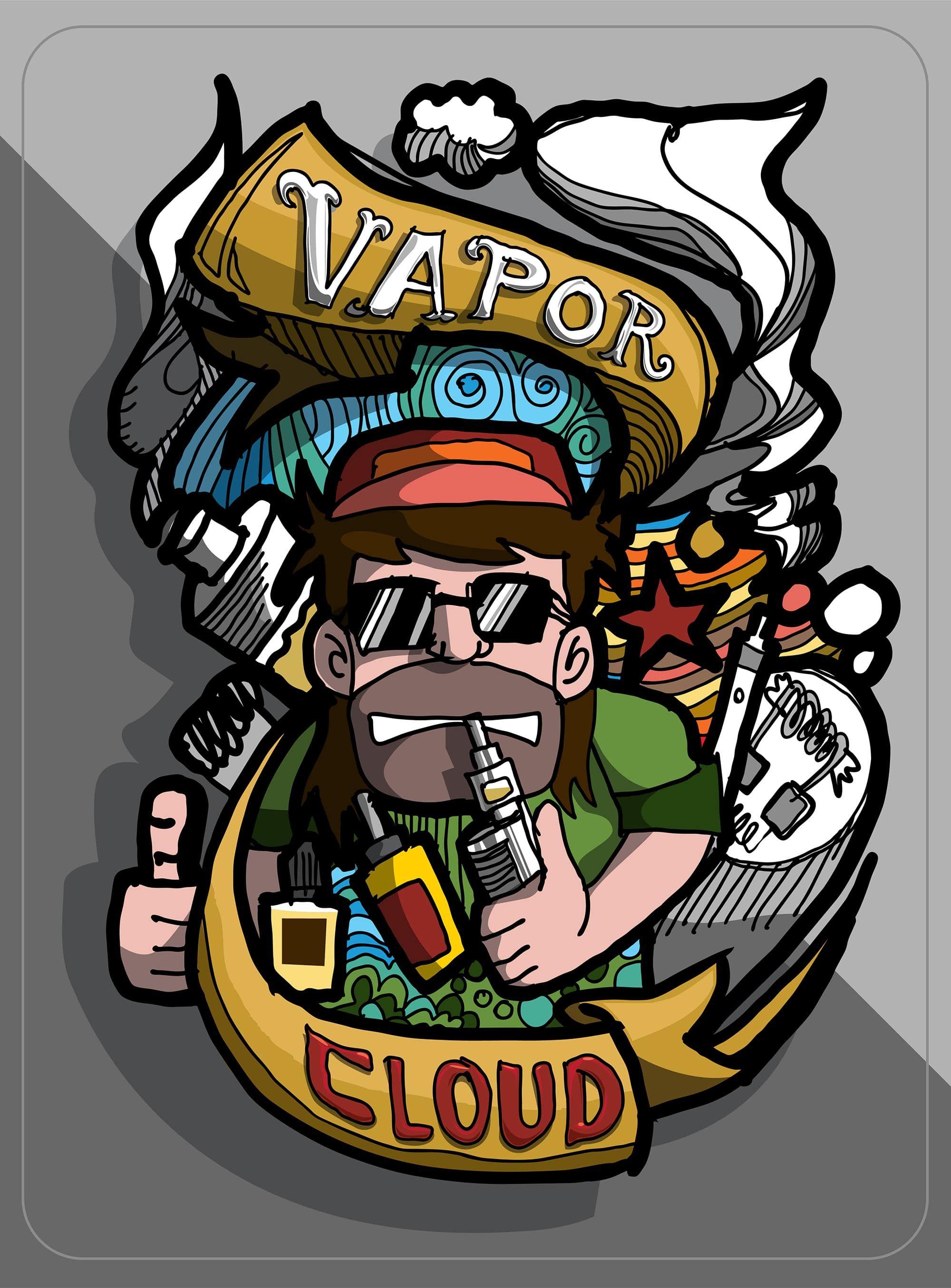 Funny Vape Logo - Vape art at its best | Vepe in 2019 | Vape art, Vape, Vape shop