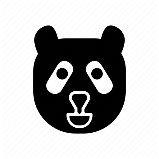 Cartoon Panda Logo - Animal, bear, cartoon, cute, face, logo, panda icon