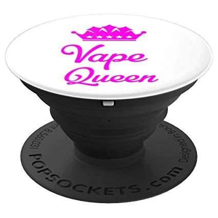 Funny Vape Logo - Amazon.com: Funny Vape Queen Vaper Vaping - PopSockets Grip and ...