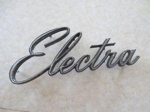1960'S Vehicle Logo - Original 1960s Buick Electra car badge | eBay
