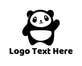 Cartoon Panda Logo - Panda Logo Designs | Make Your Own Panda Logo | BrandCrowd