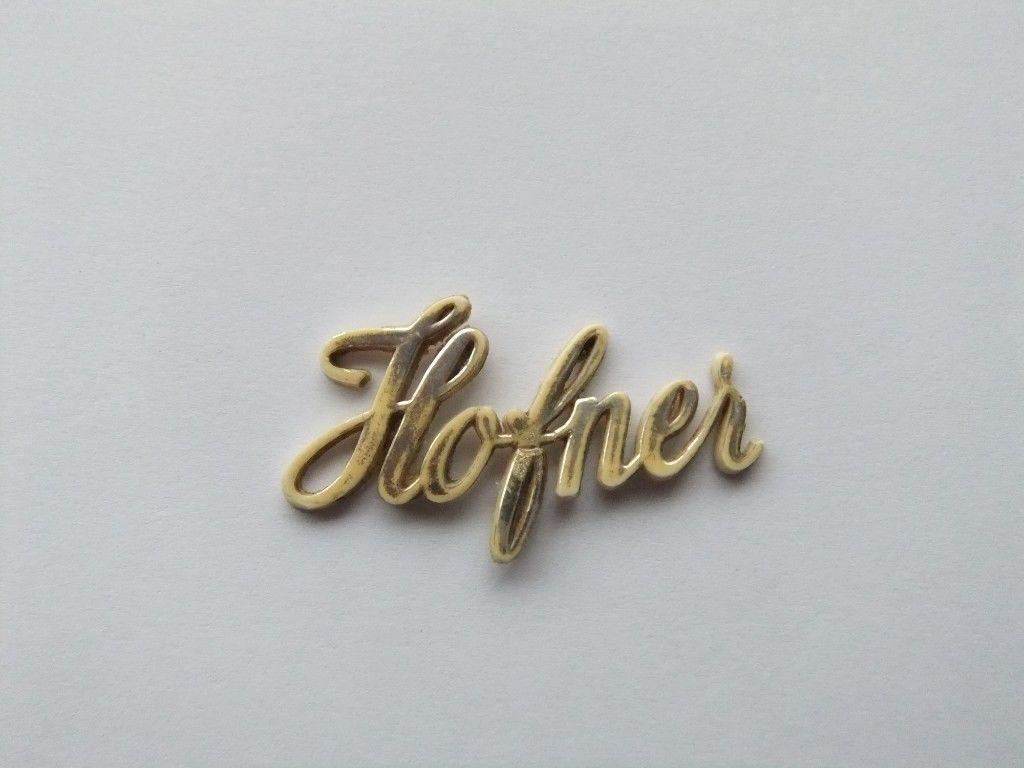 1960'S Vehicle Logo - Hofner Headstock Logo:Vintage 1960's:Good condition. | in Saltburn ...