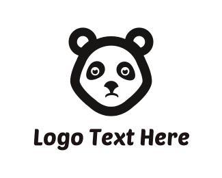 Cartoon Panda Logo - Panda Logo Designs | Make Your Own Panda Logo | BrandCrowd