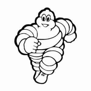 Puffy White Logo - Friday Fact: Meet the Michelin Man!. STEPPER was here