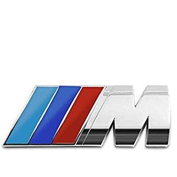 M-Sport Flag Decal - White with Black Logo / DMB Graphics Ltd