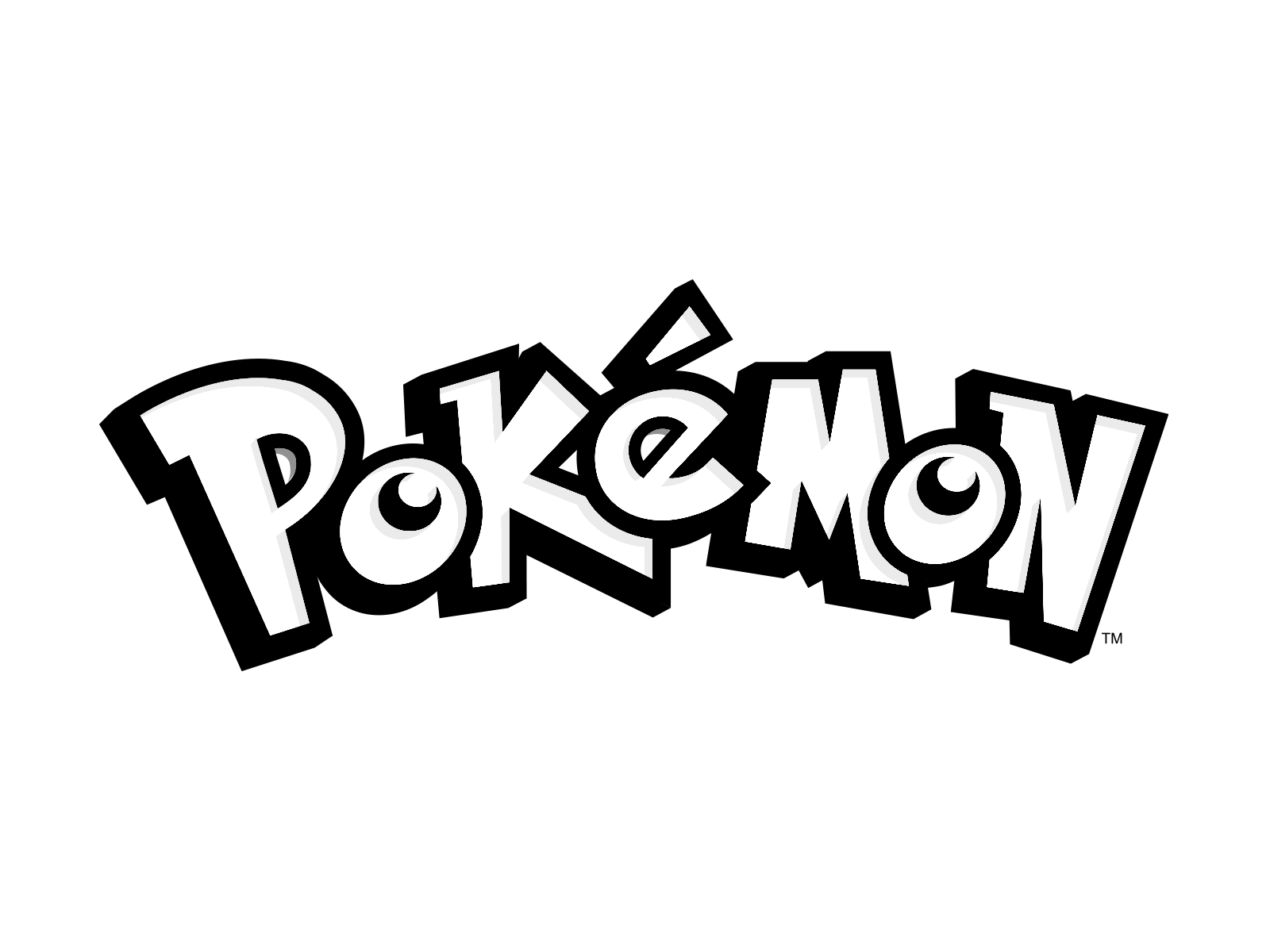 Pokemon Black and White Logo - Pokemon Logo PNG Transparent & SVG Vector