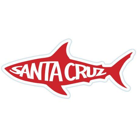 Shark Santa Cruz Logo - Patch Santa Cruz Shark - Tim Ward