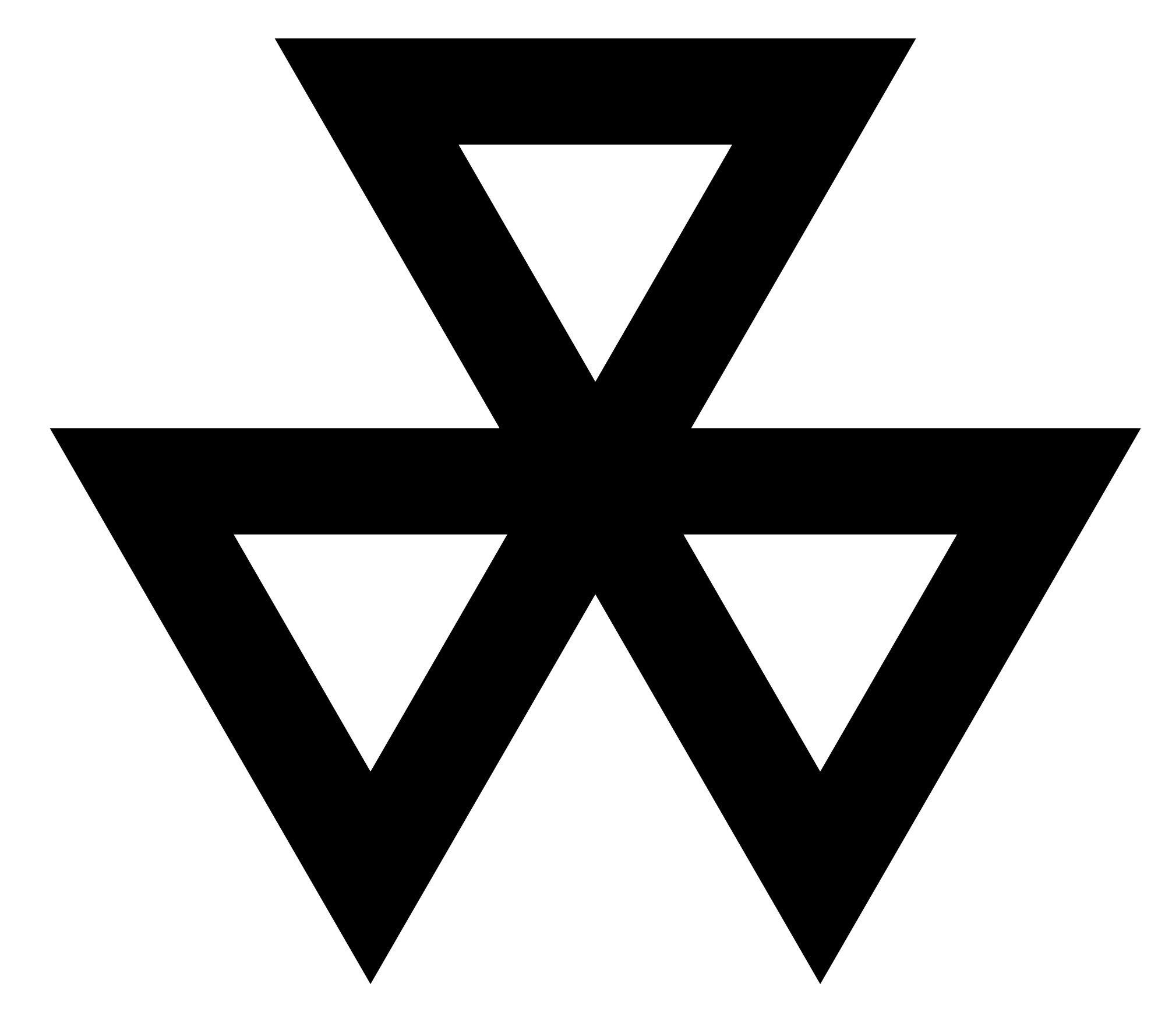 Символ 3 скопировать. Символ. Пересекающиеся треугольники символ. Треугольные символы. Три треугольника символ.