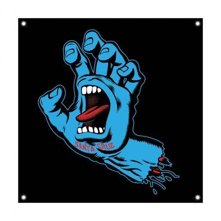 Santa Cruz Screaming Hand Logo - Santa Cruz: Screaming Hand Color Banner 36 in x 36 in Each