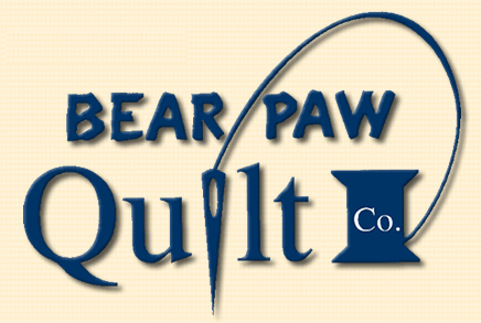 Bear Paw Company Logo - Flannel Fabrics