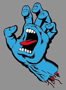 Santa Cruz Screaming Hand Logo - Santa Cruz Screaming Hand Large 18