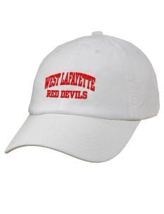 High School West Lafayette Red Devils Logo - West Lafayette Junior High School Red Devils Top Selling Hats | Prep ...
